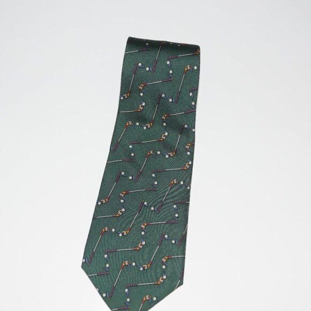 Men's SALVATORE FERRAGAMO classic‎ neck silk tie - Picture 2 of 7
